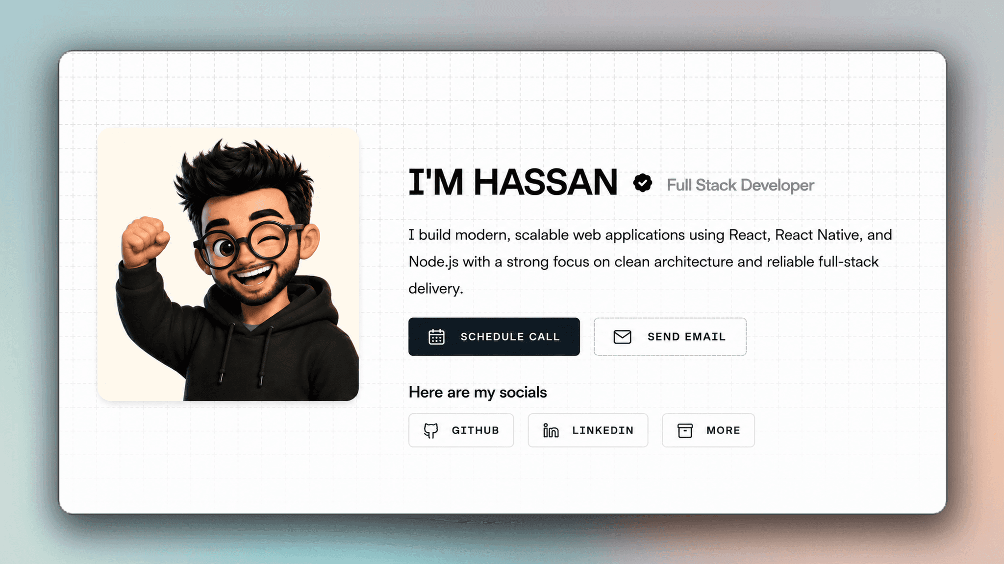 About My Portfolio